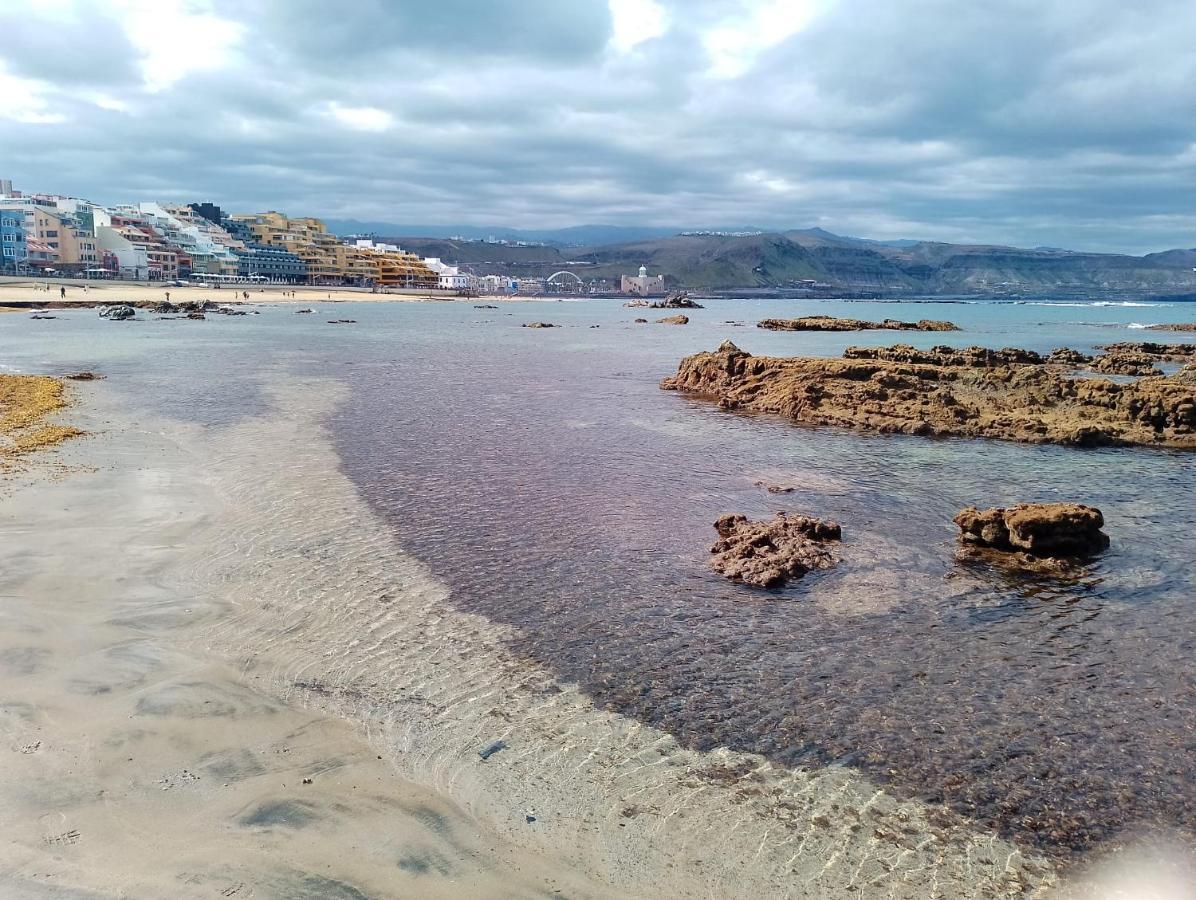 Estudio Bahia Playa De Las Canteras Las Palmas de Gran Canaria Bagian luar foto