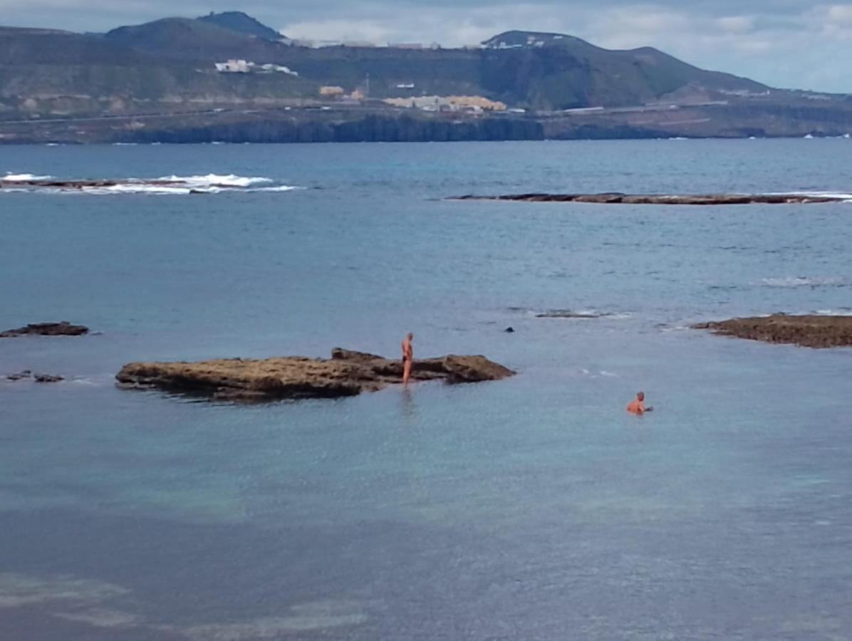 Estudio Bahia Playa De Las Canteras Las Palmas de Gran Canaria Bagian luar foto